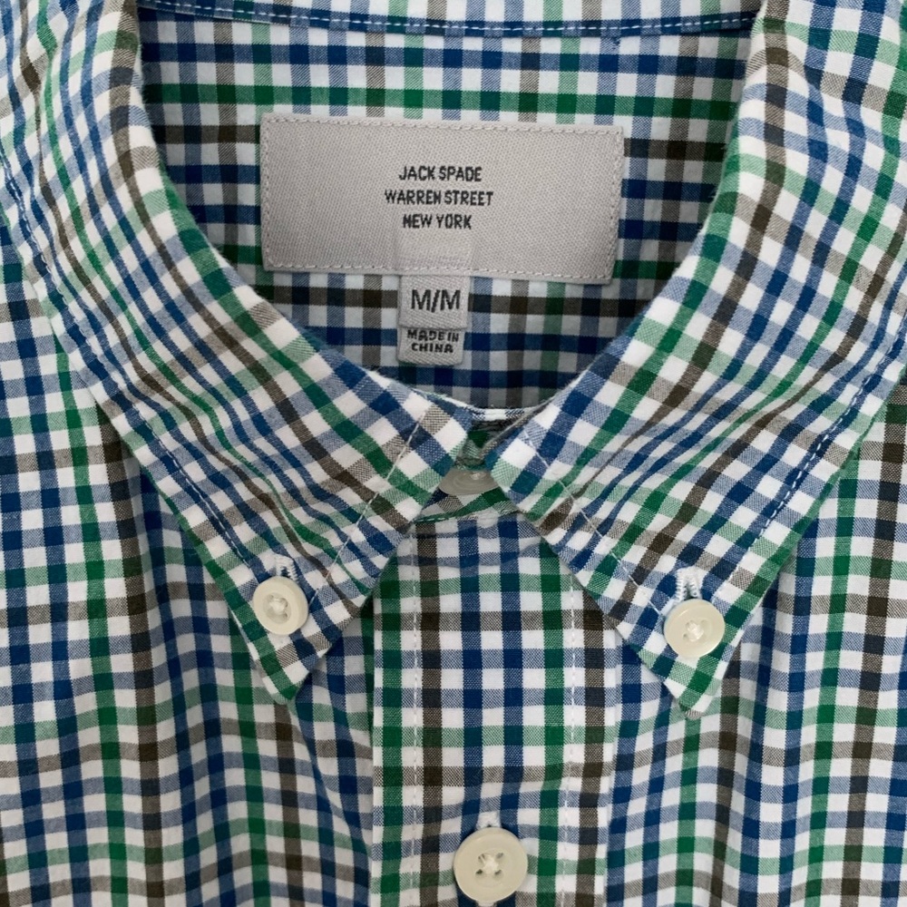 Jack Spade Button Down Long Sleeve Shirt
